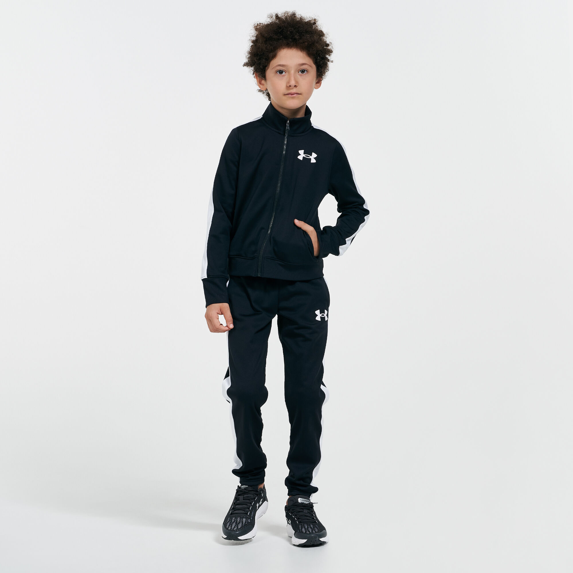 Under armour junior tracksuit sale
