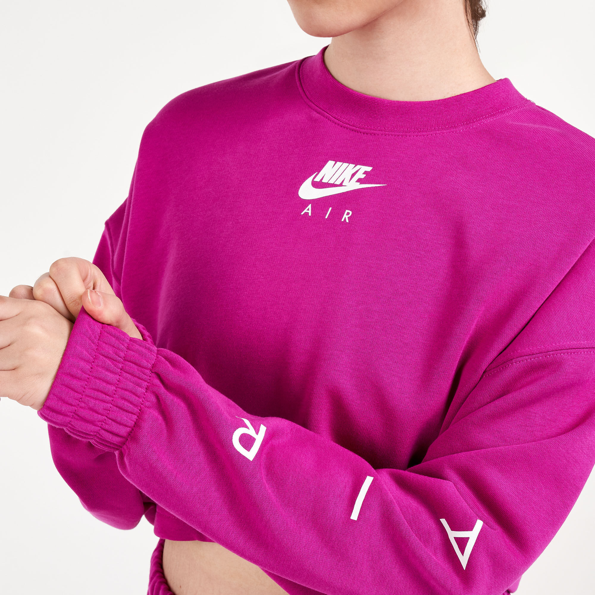 Women s Air Cropped Crew Sweatshirt