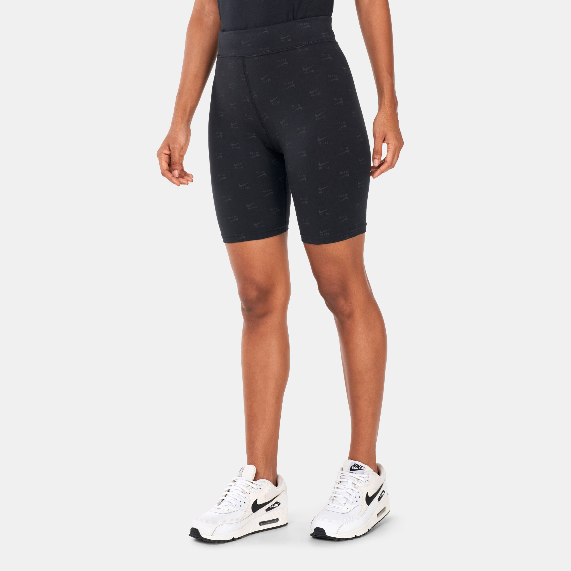 Nike high online waist bike shorts