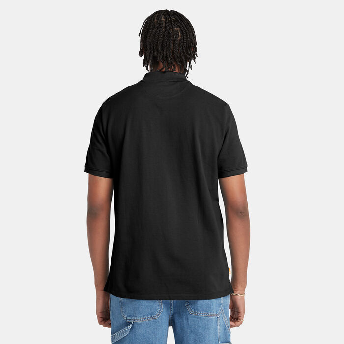Timberland Men's Millers River Polo Shirt Black Timberland Men's Millers River Polo Shirt Black image number 1