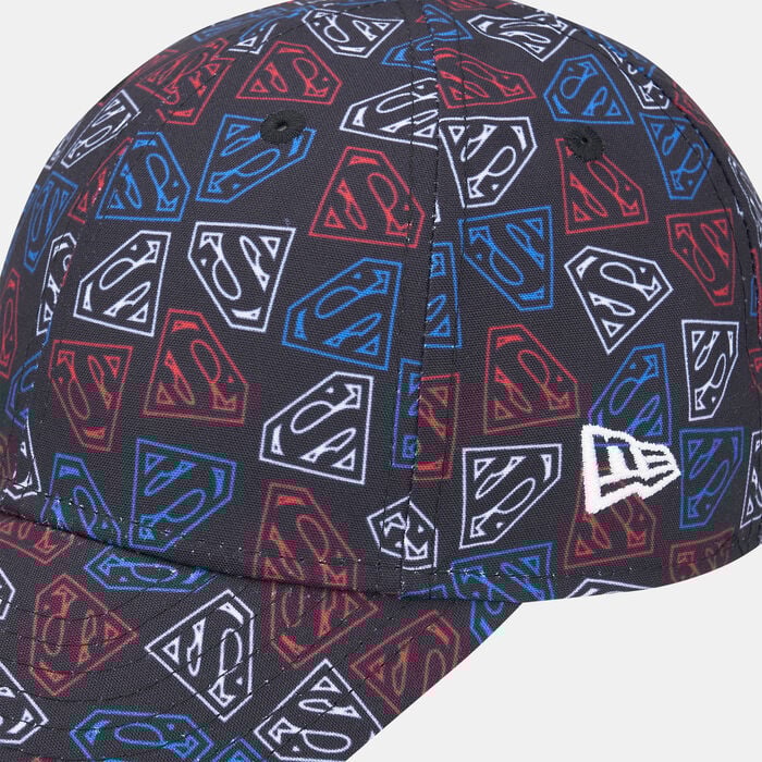 New Era Kids' Superman All Over Print 9FORTY Cap Black New Era Kids' Superman All Over Print 9FORTY Cap Black image number 2