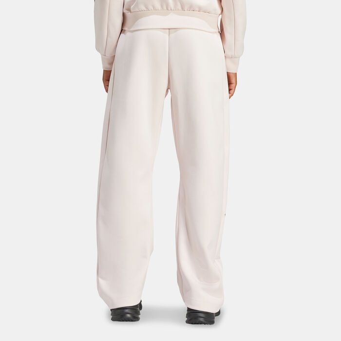adidas Women's Z.N.E. Barrel Track Pants Pink image number 1