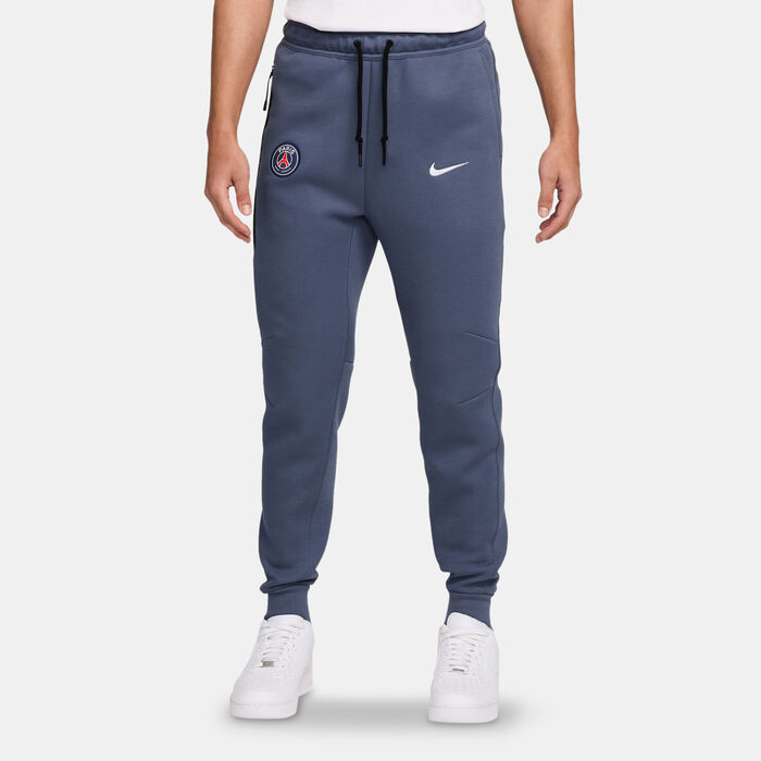 Nike Men's Paris Saint-Germain Tech Fleece Joggers Blue Nike Men's Paris Saint-Germain Tech Fleece Joggers Blue image number 0