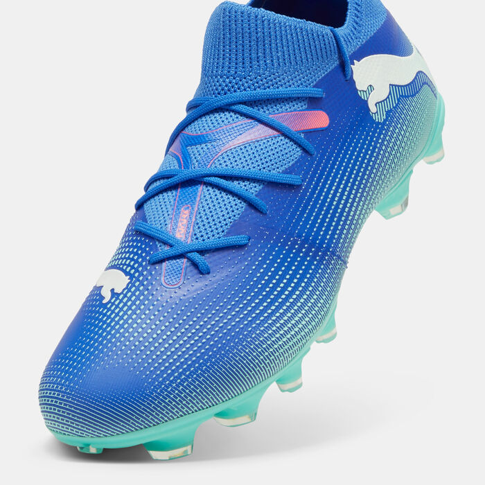 PUMA Men's FUTURE 7 MATCH Firm Ground /Artificial Ground Football Shoes White image number 4