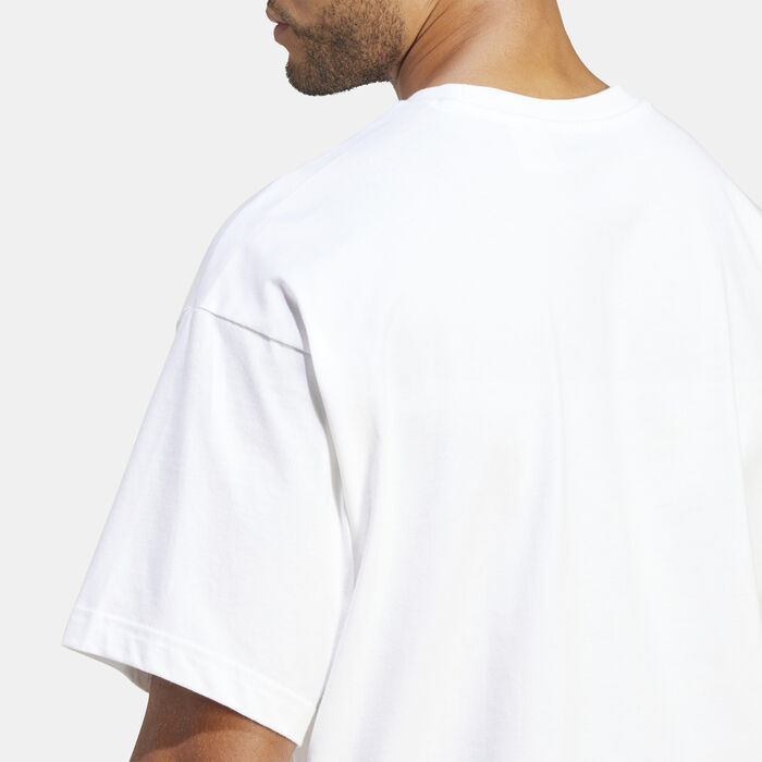 adidas Men's Yoga Printed T-Shirt White adidas Men's Yoga Printed T-Shirt White image number 4
