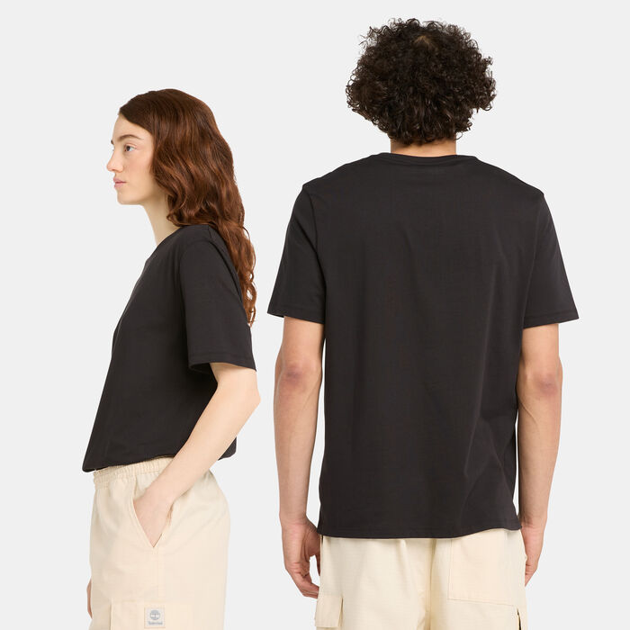 Timberland Men's Small Logo T-Shirt Black Timberland Men's Small Logo T-Shirt Black image number 1