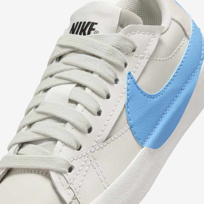 Nike Women's Blazer Low '77 Jumbo Shoes Ivory Nike Women's Blazer Low '77 Jumbo Shoes Ivory image number 6