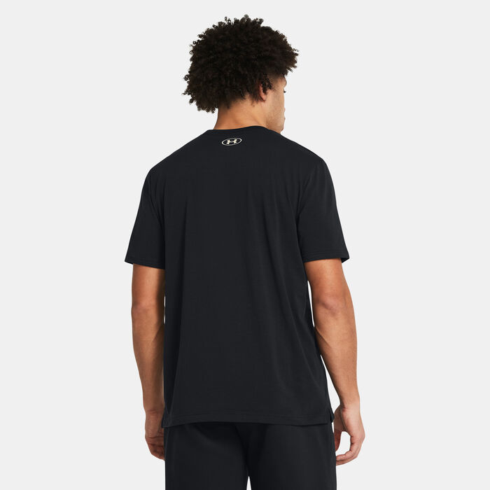 Under Armour Men's Project Rock Eagle T-Shirt Black image number 1