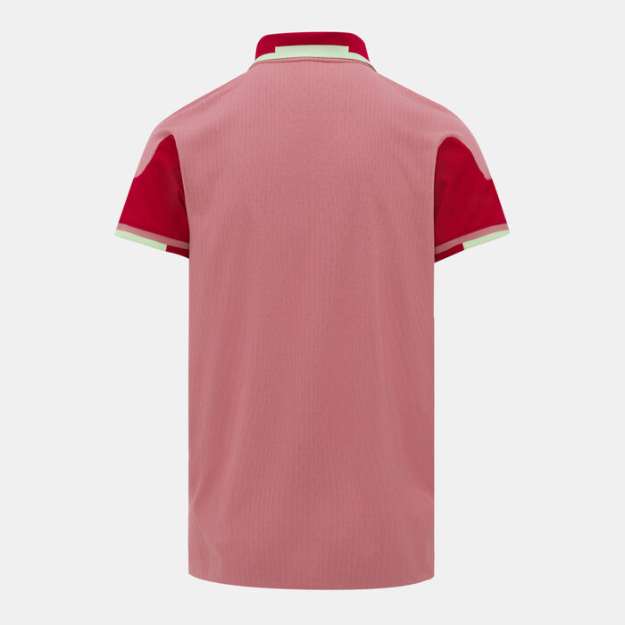 Nike Men's Court Slam Dri-FIT ADV Tennis Polo Shirt Red Nike Men's Court Slam Dri-FIT ADV Tennis Polo Shirt Red image number 1