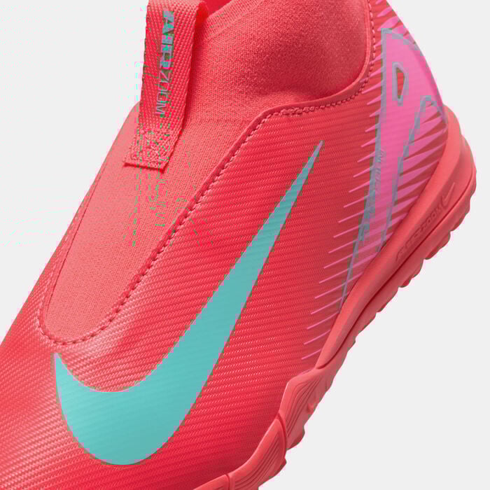 Nike Kids' Mercurial Superfly 10 Academy Turf Ground Football Shoes Red Nike Kids' Mercurial Superfly 10 Academy Turf Ground Football Shoes Red image number 4