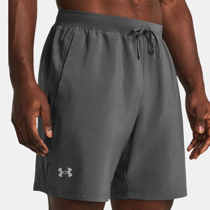 Under Armour Men's Launch Shorts Grey Under Armour Men's Launch Shorts Grey image number 4