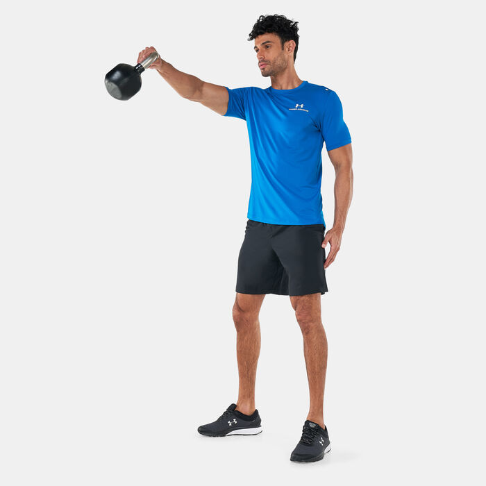 Under Armour Men's UA Woven Graphic Shorts Black image number 2