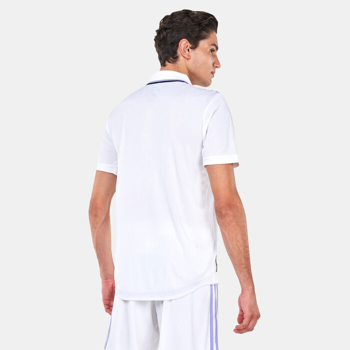 adidas Men's Real Madrid Home Authentic Jersey - 2022/23 White adidas Men's Real Madrid Home Authentic Jersey - 2022/23 White image number 1