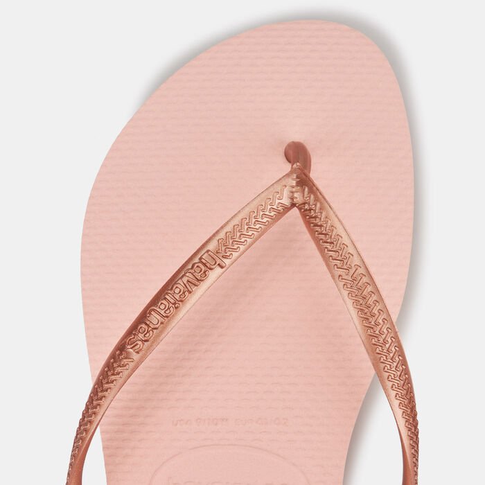 Havaianas Women's Slim Flip Fops Brown Havaianas Women's Slim Flip Fops Brown image number 2