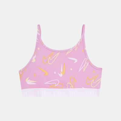 Nike Kids' Dri-FIT Trophy Sports Bra (Older Kids) Pink
