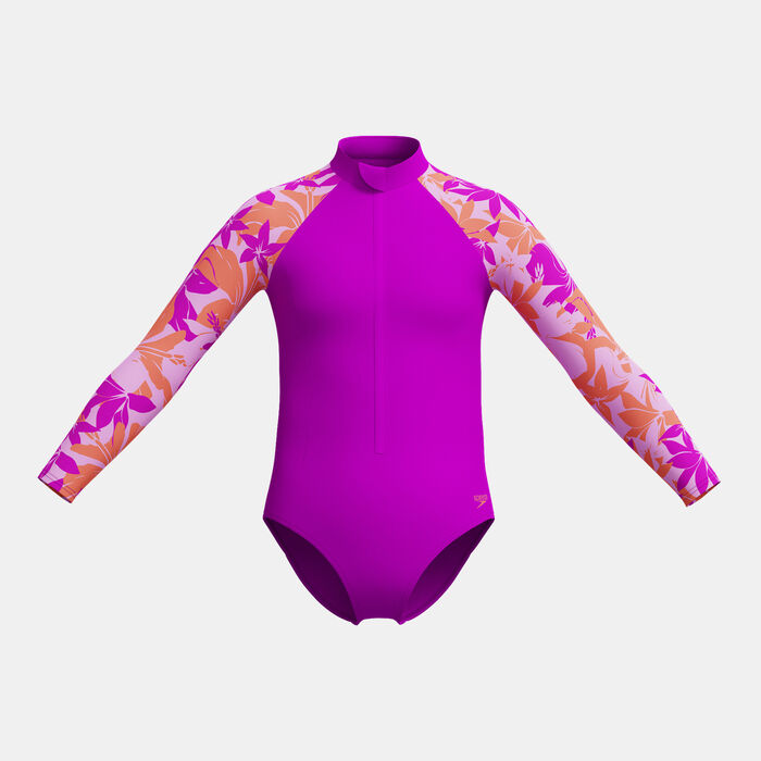 Speedo Kids' One-Piece Swimsuit Pink image number 0