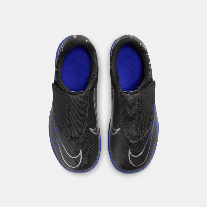 Nike Kids' Mercurial Vapor 15 Club Turf Ground Football Shoe (Younger Kids) Black image number 2