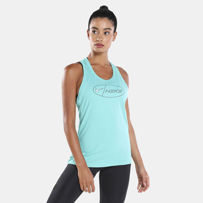 Nike Women's Dri-FIT Icon Clash Training Tank Top Green image number 0