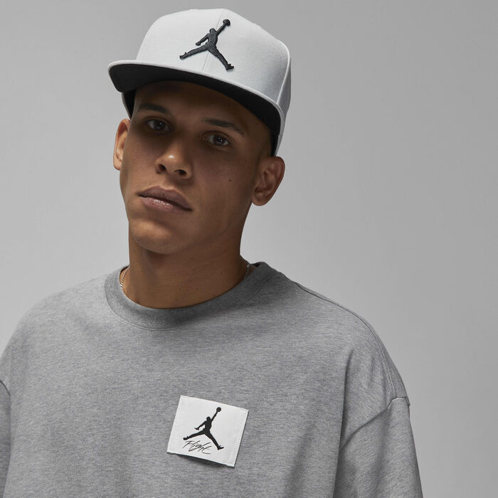 Jordan Men's Flight Essentials Oversized T-shirt Grey Jordan Men's Flight Essentials Oversized T-shirt Grey image number 2