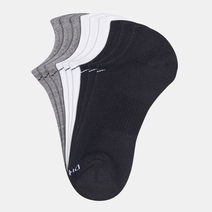 Nike Men’s Everyday Plus Cushioned No-Show Socks (6 Pack) White image number 0