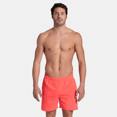 Arena Men's Fundamentals Boxer Swimming Shorts Red