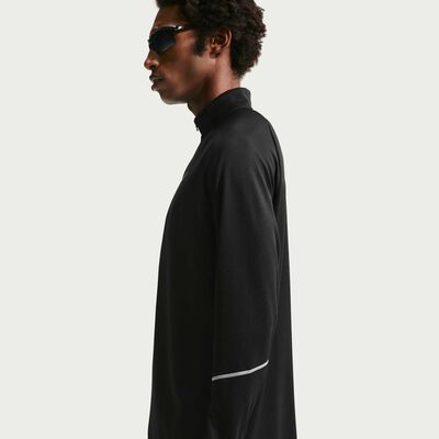 Nike Men's Miler Dri-FIT UV Half-Zip Running Top Black
