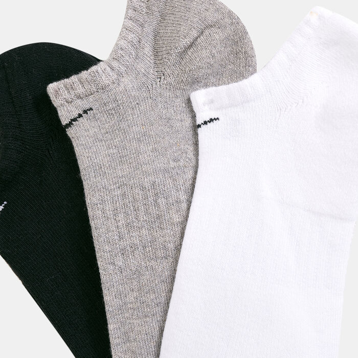 Nike Everyday Cushion No-Show Training Socks (3 Pack) Multi-Color Nike Everyday Cushion No-Show Training Socks (3 Pack) Multi-Color image number 1