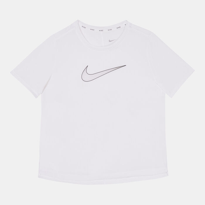 Nike Kids' Dri-FIT One Graphic T-Shirt White image number 0