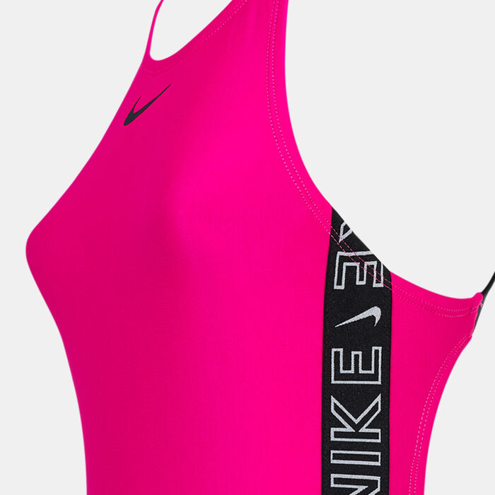 Nike Swim Women's Fastback One-Piece Swimsuit Orange image number 2