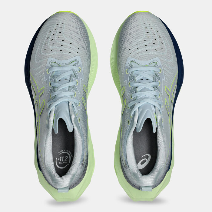 ASICS Men's NOVABLAST 4 Running Shoes Grey ASICS Men's NOVABLAST 4 Running Shoes Grey image number 4
