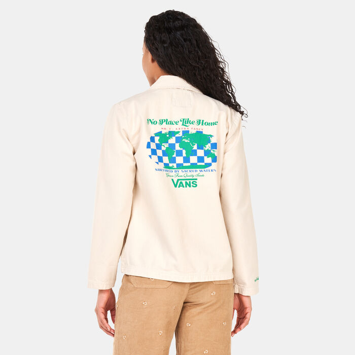 Vans Women's Eco Positivity Jacket White image number 1