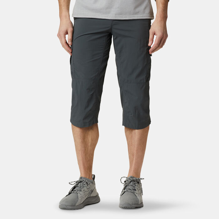 Columbia Men's Silver Ridge II Hiking Capri Pants Grey Columbia Men's Silver Ridge II Hiking Capri Pants Grey image number 0