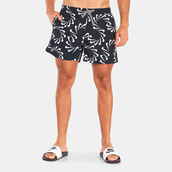 Nike Swim Men's 5 Volley Shorts Black Nike Swim Men's 5 Volley Shorts Black image number 0