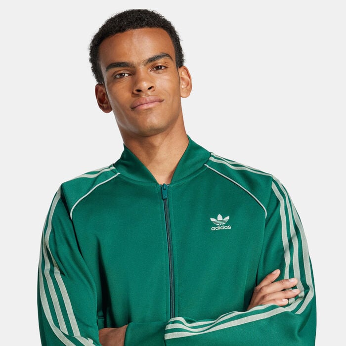 adidas Originals Men's Adicolor Classics SST Track Jacket Green adidas Originals Men's Adicolor Classics SST Track Jacket Green image number 3
