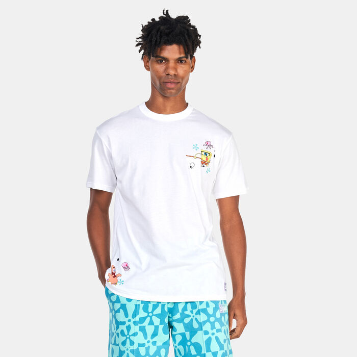 PUMA Men's x SPONGEBOB Graphic T-Shirt White PUMA Men's x SPONGEBOB Graphic T-Shirt White image number 0