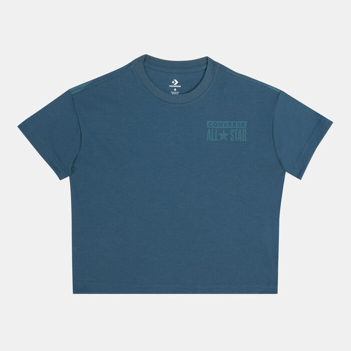 Converse Kids' All Star Graphic T-Shirt Green Converse Kids' All Star Graphic T-Shirt Green image number 0