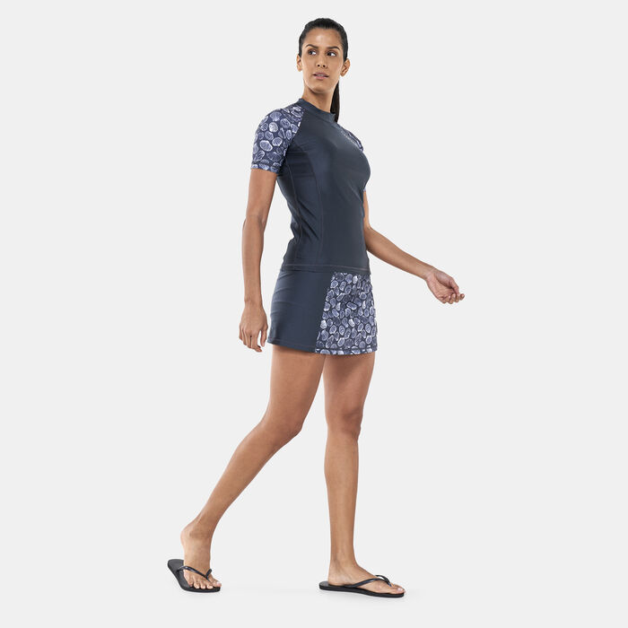 COEGA Women's Swimming Skirt Grey COEGA Women's Swimming Skirt Grey image number 2