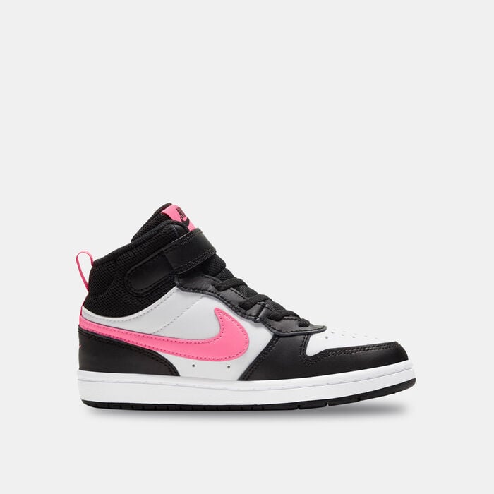 Nike Kids' Court Borough Mid 2 Shoe (Younger Kids) White Nike Kids' Court Borough Mid 2 Shoe (Younger Kids) White image number 2