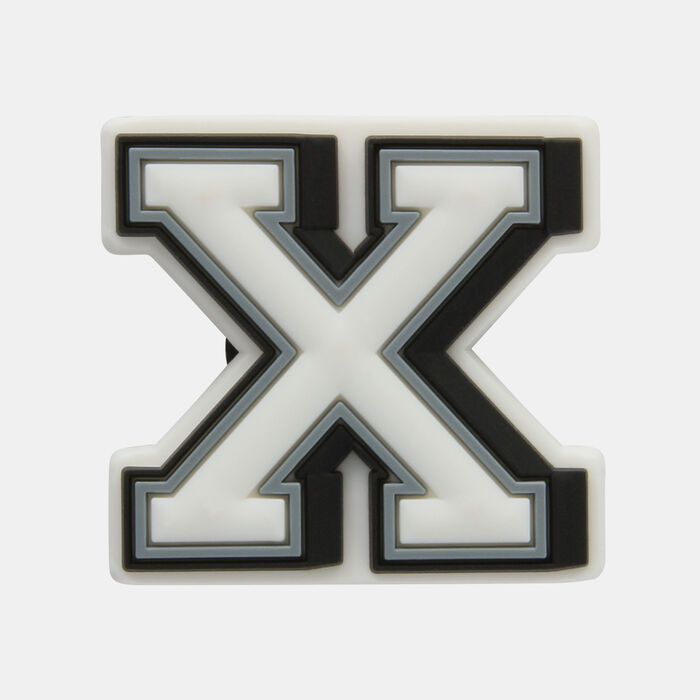 Crocs Letter X Shoe Charm Multi-Color Crocs Letter X Shoe Charm Multi-Color image number 0