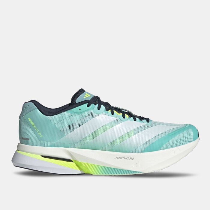 adidas Men's Adizero Boston 13 Shoes Blue adidas Men's Adizero Boston 13 Shoes Blue image number 0