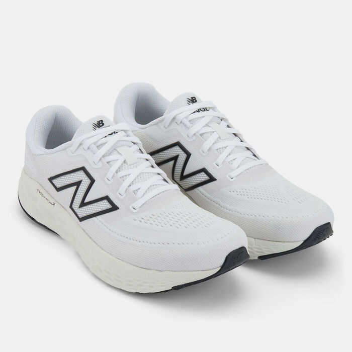 New Balance Men's Fresh Foam X EVOZ v3 Running Shoes White New Balance Men's Fresh Foam X EVOZ v3 Running Shoes White image number 1