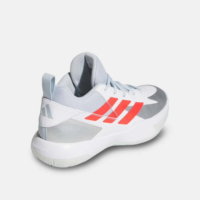 adidas Kids' Cross 'Em Up Select Basketball Shoes White image number 2