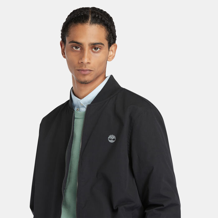 Timberland Men's Water Repellent Bomber Jacket Black image number 3