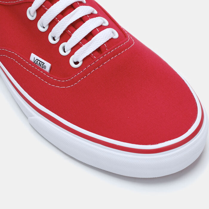 Vans Authentic Unisex Shoes Red image number 4
