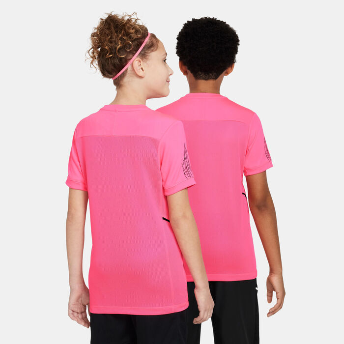 Nike Kids' Kylian Mbappe Dri-FIT Academy25 Football Top Pink Nike Kids' Kylian Mbappe Dri-FIT Academy25 Football Top Pink image number 1
