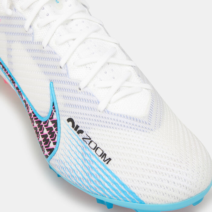 Nike Men's Zoom Mercurial Vapor 15 Elite Firm-Ground Football Shoe White Nike Men's Zoom Mercurial Vapor 15 Elite Firm-Ground Football Shoe White image number 5