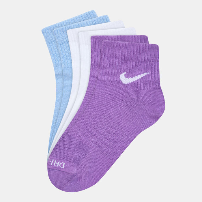 Nike Everyday Plus Lightweight Ankle Socks (3 Pack) Blue Nike Everyday Plus Lightweight Ankle Socks (3 Pack) Blue image number 0