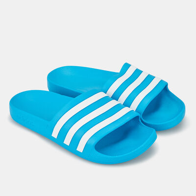 adidas Adilette Aqua Slides Blue adidas Adilette Aqua Slides Blue