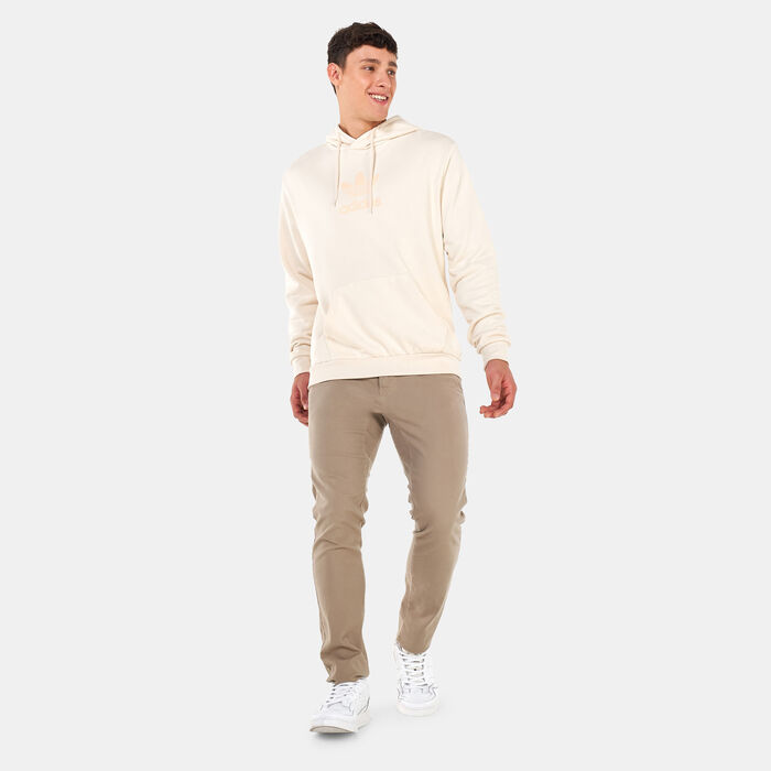 adidas Originals Men's Trefoil Series Street Hoodie Beige adidas Originals Men's Trefoil Series Street Hoodie Beige image number 2
