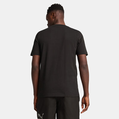 PUMA Men's Essential Block T-Shirt Black